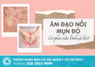 Âm đạo nổi mụn đỏ bất thường – Có phải là dấu hiệu bệnh lý xã hội?