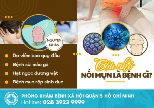 Cậu nhỏ nổi mụn là bệnh gì? Bác sĩ tiết lộ sự thật không ngờ tới