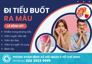 Tiểu buốt ra máu là bệnh gì? Bác sĩ chuyên khoa tiết niệu giải đáp ngay