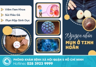 Tìm hiểu nguyên nhân gây mụn ở tinh hoàn và cách điều trị mụn hiệu quả