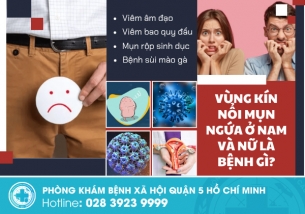 Giải mã hiện tượng vùng kín nổi mụn ngứa ở nam và nữ