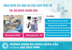 Cách chữa sùi mào gà hiệu quả hiện nay