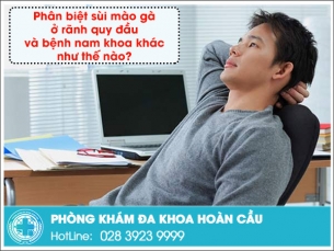 Phân biệt sùi mào gà ở rãnh quy đầu và các bệnh lý khác ở quy đầu nam giới