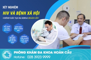 Xét nghiệm combo HIV và bệnh xã hội nhanh và chính xác tại TPHCM