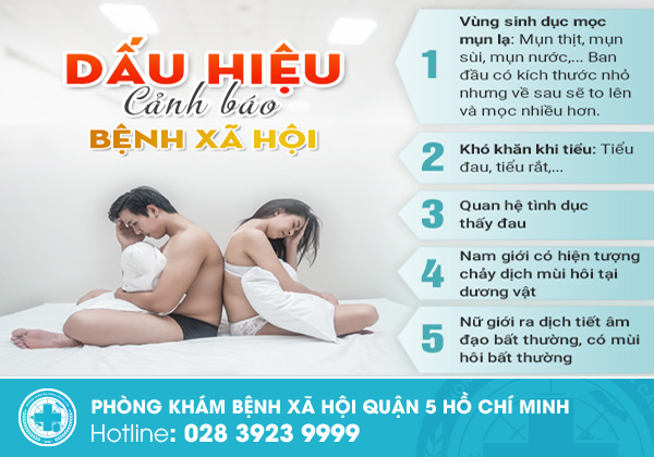 Tổng hợp dấu hiệu bệnh tình dục thường gặp ai cũng cần cảnh giác